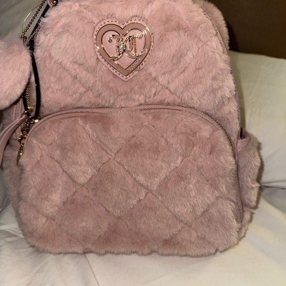 COPY - Juicy Couture LETS GET COZY BACKPACK - Picture 9 of 11